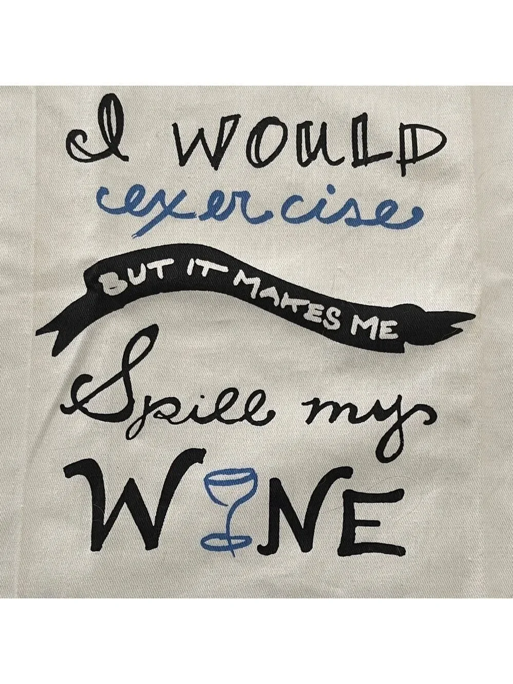 Sonoma White and Black Kitchen Towel